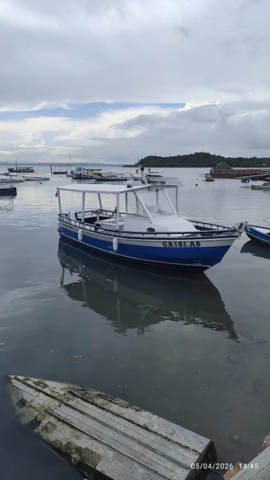 Gaiolão — embarcação para eventos na Baía de Todos os Santos