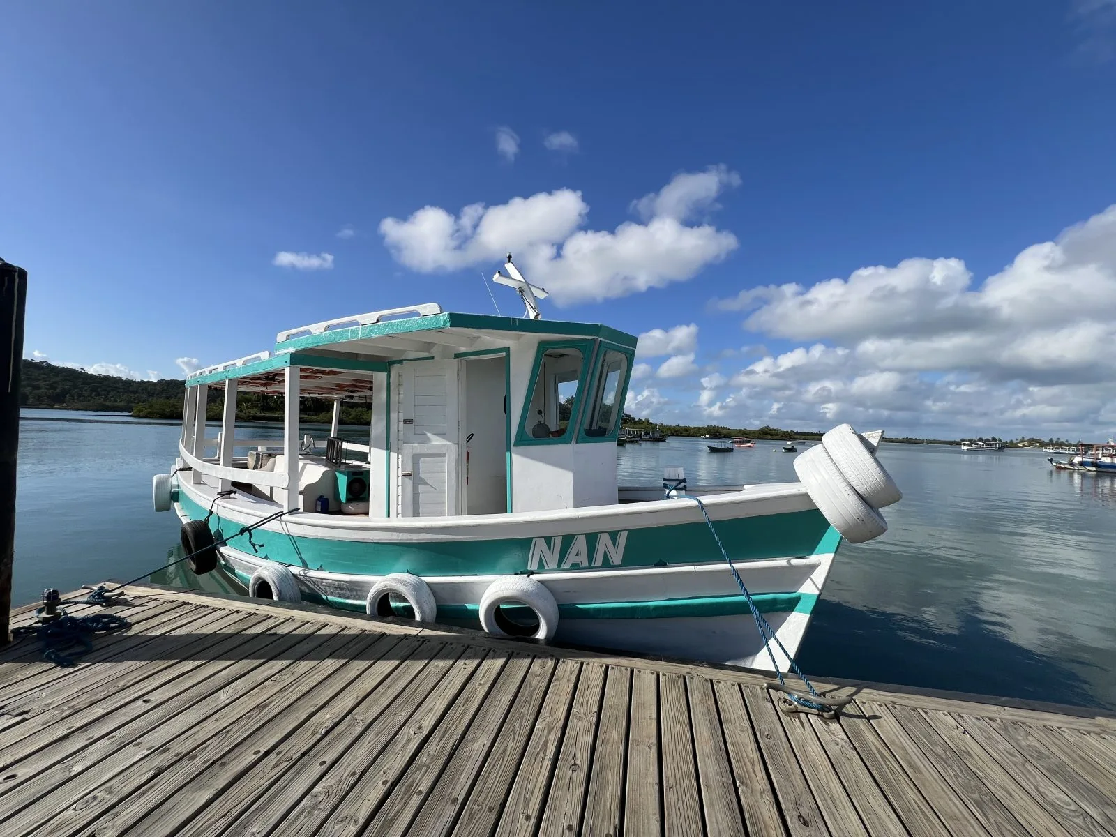 Nan — embarcação para eventos na Baía de Todos os Santos