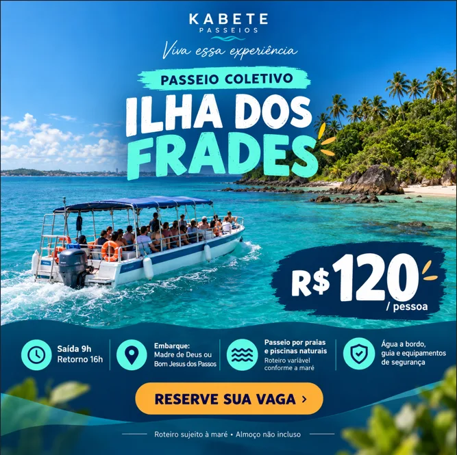 Passeio Coletivo — Ilha dos Frades — foto 1 de 6